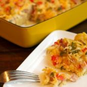 Ham and Linguine Casserole