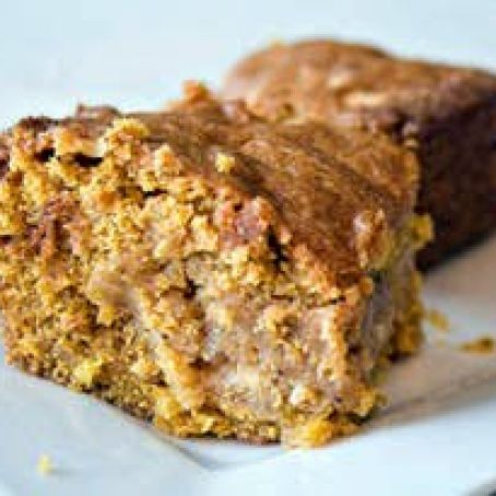 Pumpkin Blondies