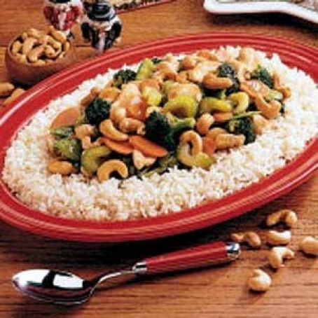Cashew Chicken Stir-Fry