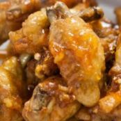 Sweet & Spicy Four Ingredient Chicken Wings