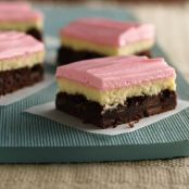 Neapolitan Cream Cheese Bars