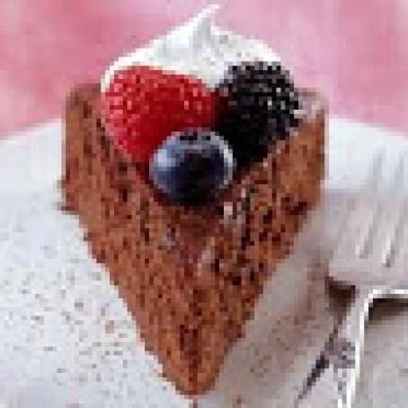 Cake - Chocolate (Bittersweet ) with Berries