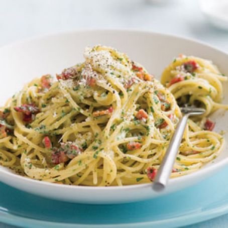 Spaghetti alla Carbonara-Nigella