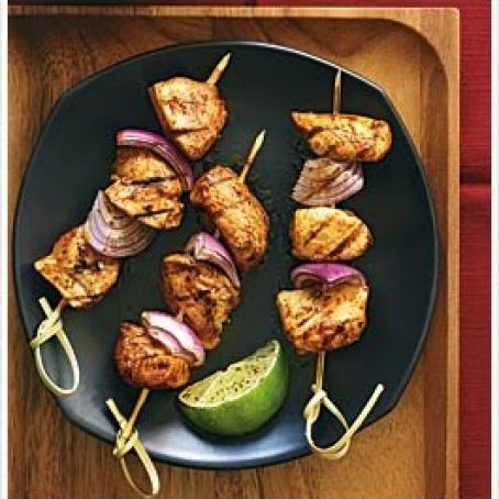Chili Chicken Kabobs