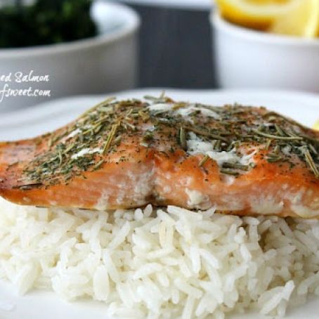 Baked Herbed Salmon