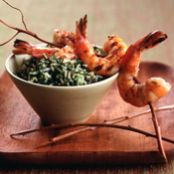 Grilled Shrimp with Lemon Thyme and Olive Oil