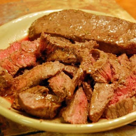 Balsamic-Marinated Steak