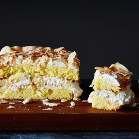 World's Best Cake with Banana & Coconut