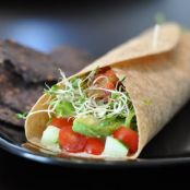 Basic Veggie Wrap