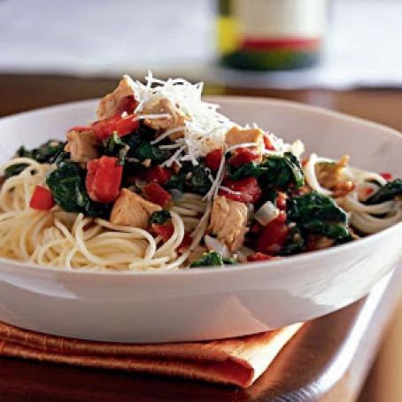 Angel Hair Pasta with Chicken