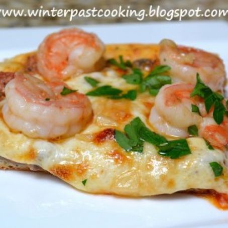 Shrimp Scampi Pizza