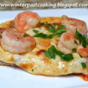 Shrimp Scampi Pizza