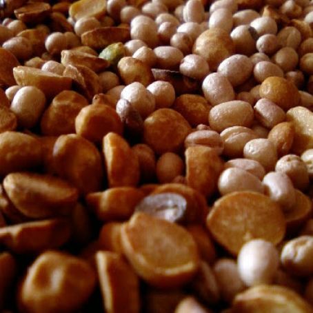 Roasted lentil beans