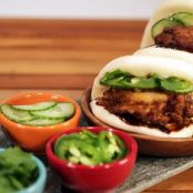 Fried Chicken Steamed Buns