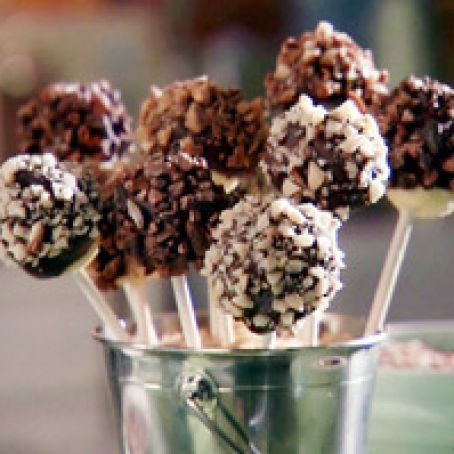 *NO RECIPE RECIPE: Chocolate-Dipped Cheesecake Lollipops
