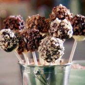 *NO RECIPE RECIPE: Chocolate-Dipped Cheesecake Lollipops
