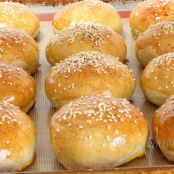 Homemade Sandwich Buns in 60 minutes