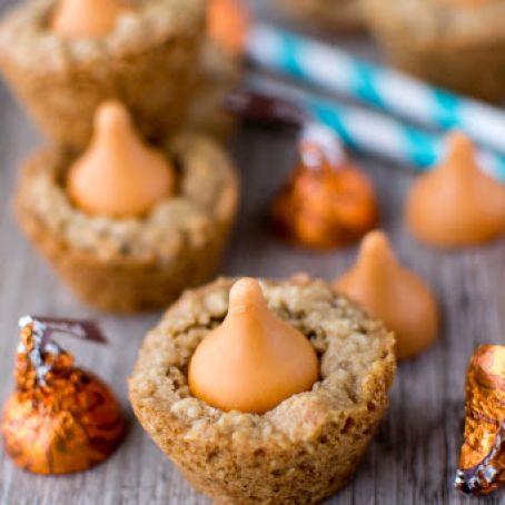 Pumpkin Spice Oatmeal Cookie Cups
