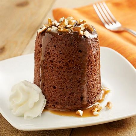 Salted Caramel Mug Cakes