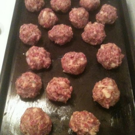 Pork and Apple Meatballs