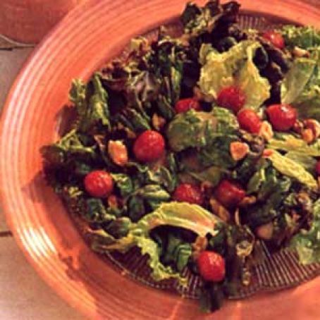 Lettuce with Raspberry Dressing