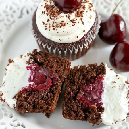 Black Forest Cupcakes
