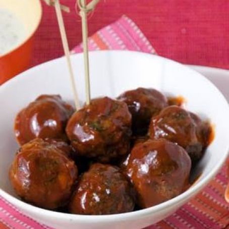 Chipotle-Orange BBQ Meatballs