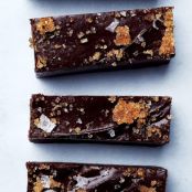 Chocolate Fudge with Bourbon Sugar