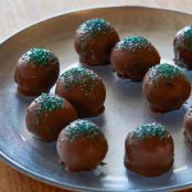 Mint Chocolate Truffles