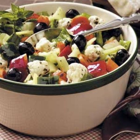 Peppery Vegetable salad