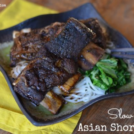 Slow Cooker Asian Short Ribs