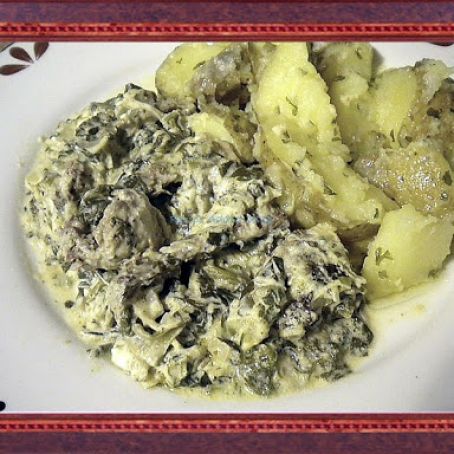 Cube Steaks Florentine