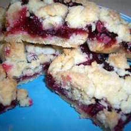 Strawberry Shortbread Bar Cookies