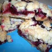 Strawberry Shortbread Bar Cookies