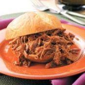 Barbequed Beef Sandwiches