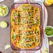 BAKED STEAK AND EGGS BREAKFAST TACOS