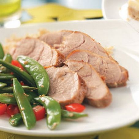 Marinated Asian Pork Tenderloin