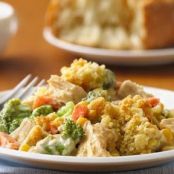 Chicken and Vegetable Alfredo