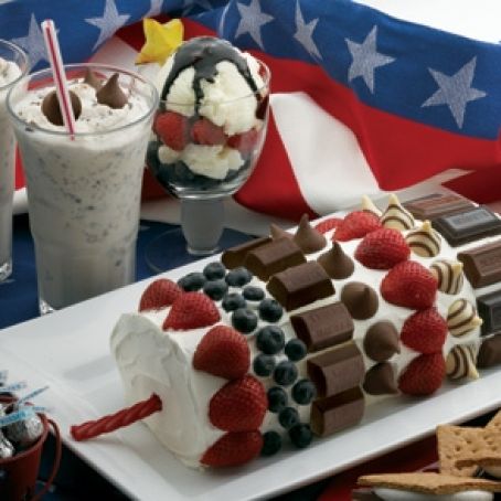 HERSHEY'S Firecracker Cake