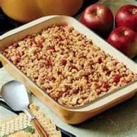 Cranberry Apple (or Peach) Cobbler