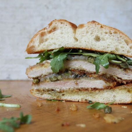 Crispy Pork Schnitzel Sandwiches