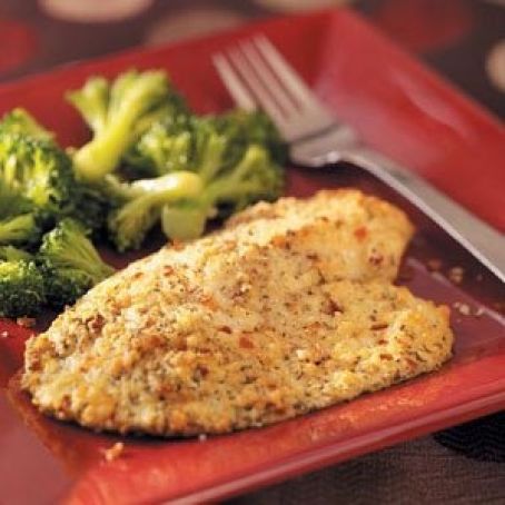 Tilapia - Red Pepper and Parmesan