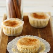 Snickerdoodle Cheesecake Cupcakes