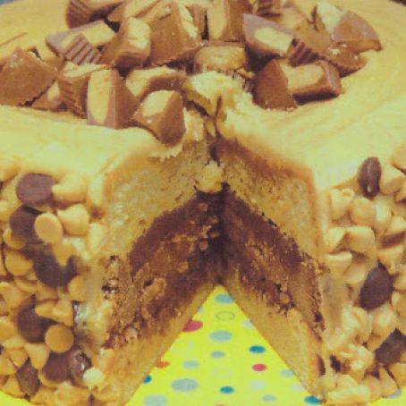 Reeses Overload Cake