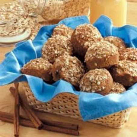 Applesauce Oat Muffins