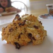 Oatmeal Date Drop Scones