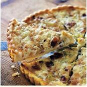 Bacon and Leek Quiche (William Sanoma)