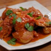 Chicken in Red Wine Vinegar Sauce - Laura Calder