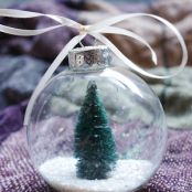 Snow Globe Ornament