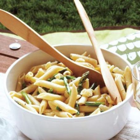 Asparagus Lemon Pasta Salad